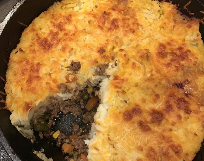 Hearty Beef and Mashed Potato Comfort Pie