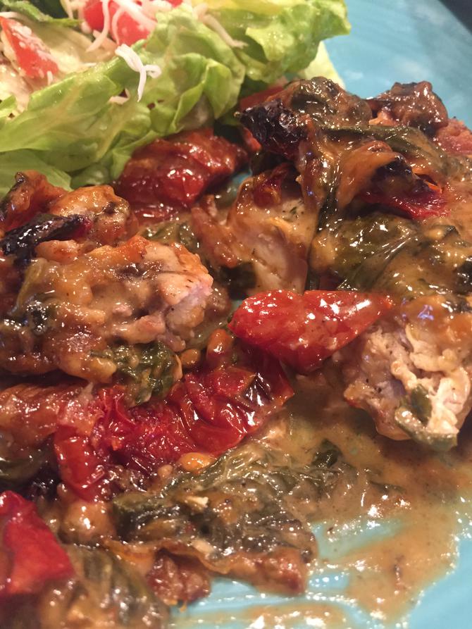 Sun-Dried Tomato Spinach&hellip;