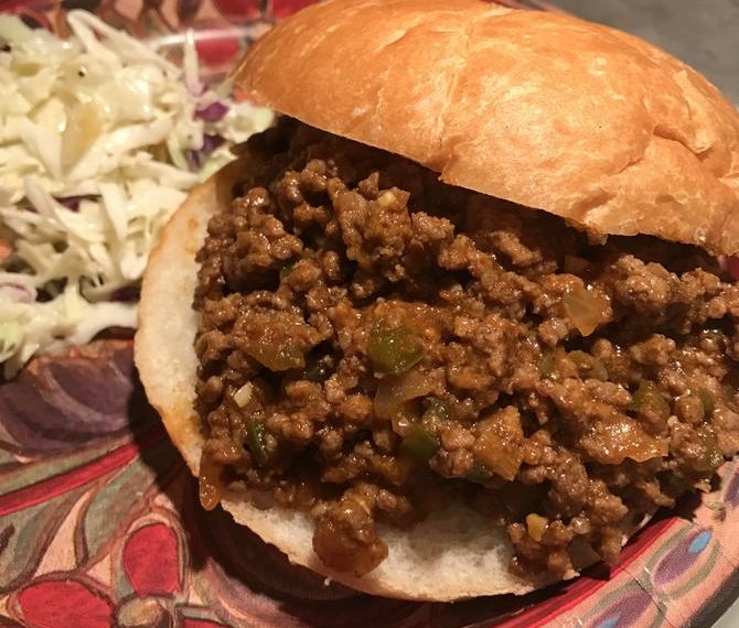 Classic Homemade Sloppy Joes