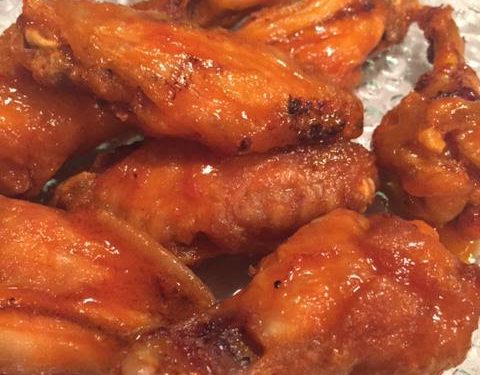Spicy Maple Chicken Wings