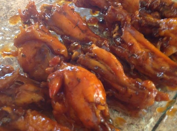 Honey Ginger Hot Wings