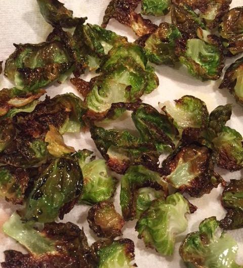 Brussels Sprout Chips