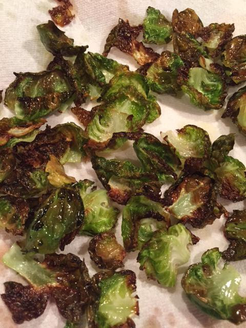 Brussels Sprout Chips