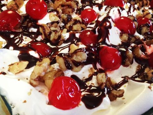 Classic Banana Split Dessert
