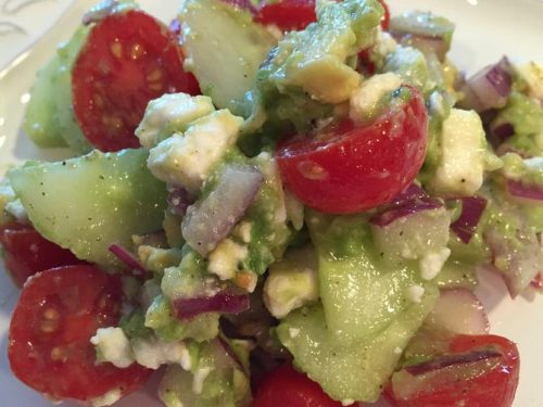 Tomato Avocado Salad