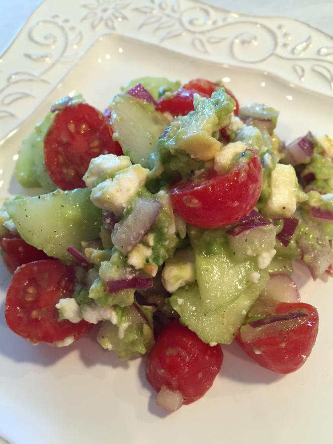 Tomato Avocado Salad