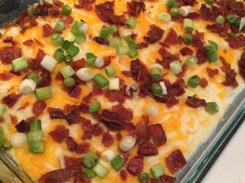 Cheesy Cauliflower Bake