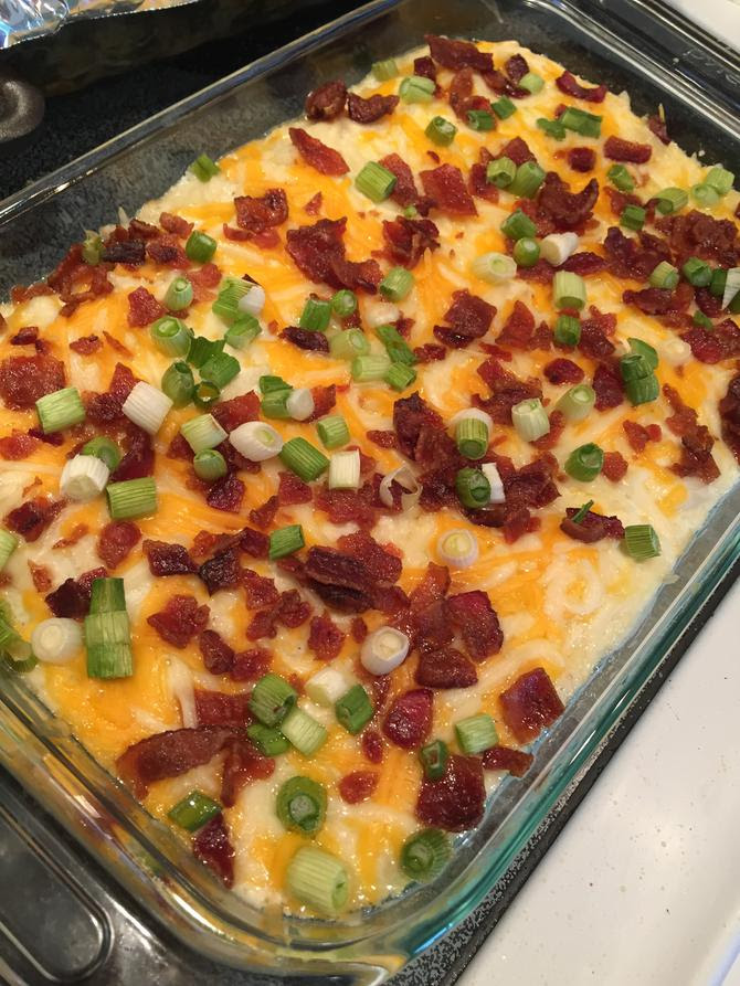 Cheesy Cauliflower Bake