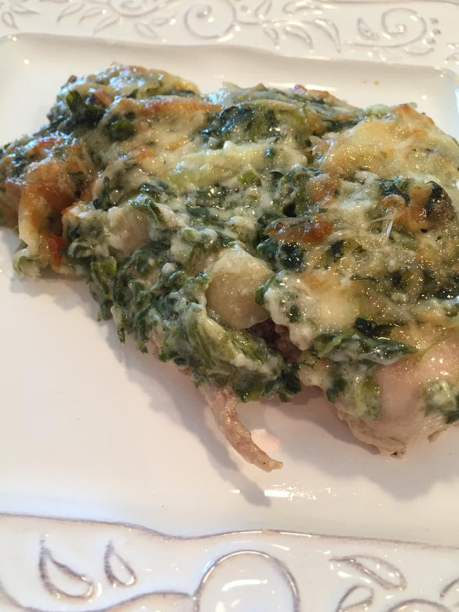 Spinach Artichoke Chicken