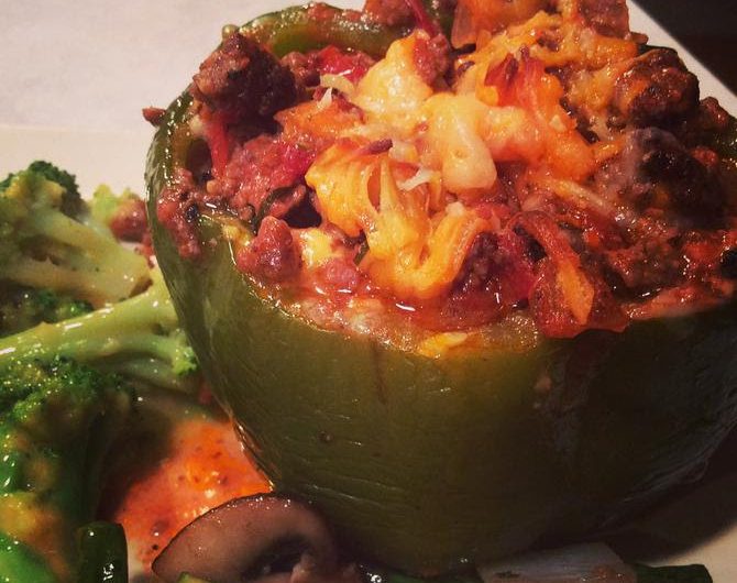 Stuffed Green Peppers