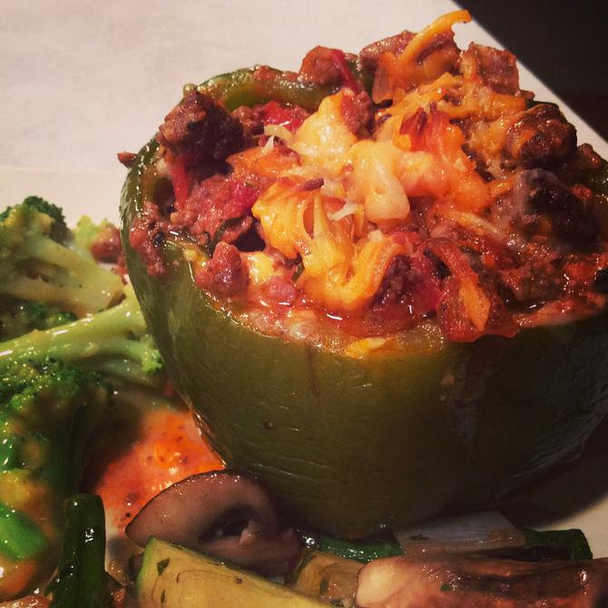 Stuffed Green Peppers