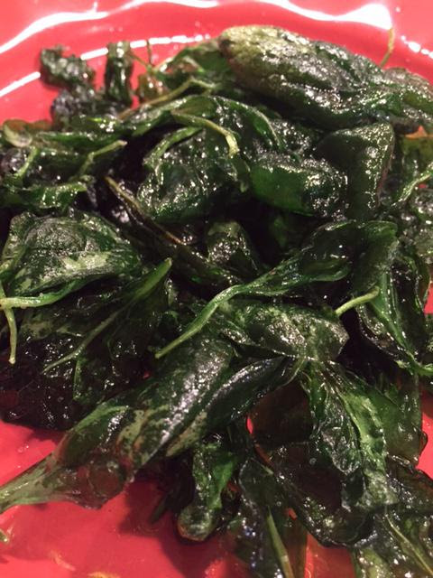 Flash Fried Spinach&hellip;