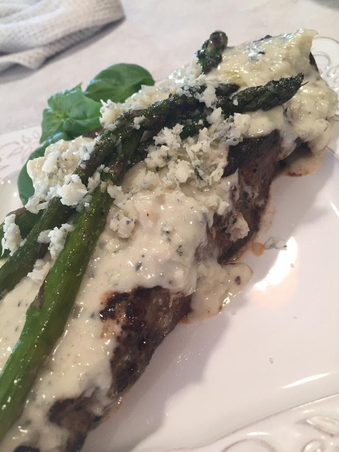 Steak with Gorgonzola&hellip;