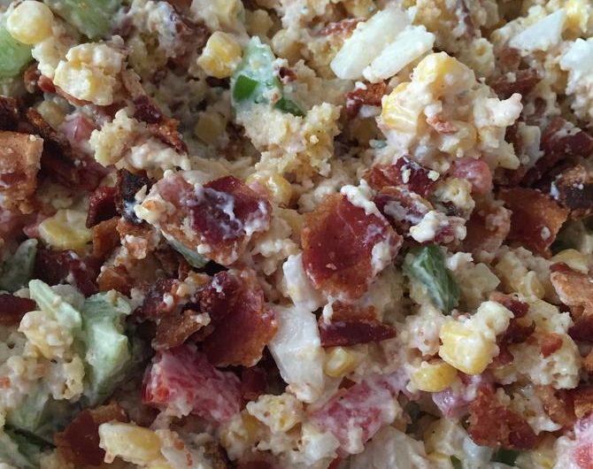 Classic Southern Cornbread Salad