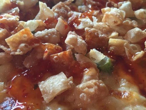 Crab Rangoon Pizza