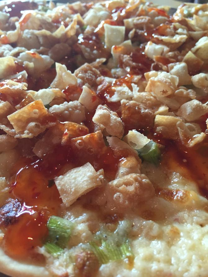 Crab Rangoon Pizza