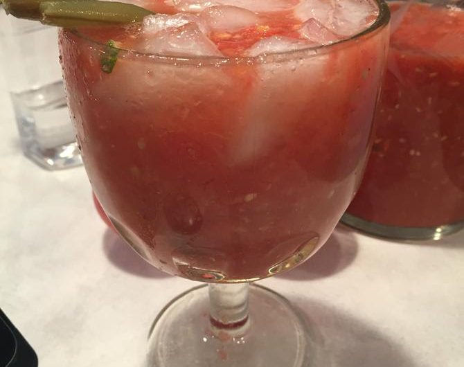 Fresh Homemade Bloody Mary Mix (From Garden Tomatoes)