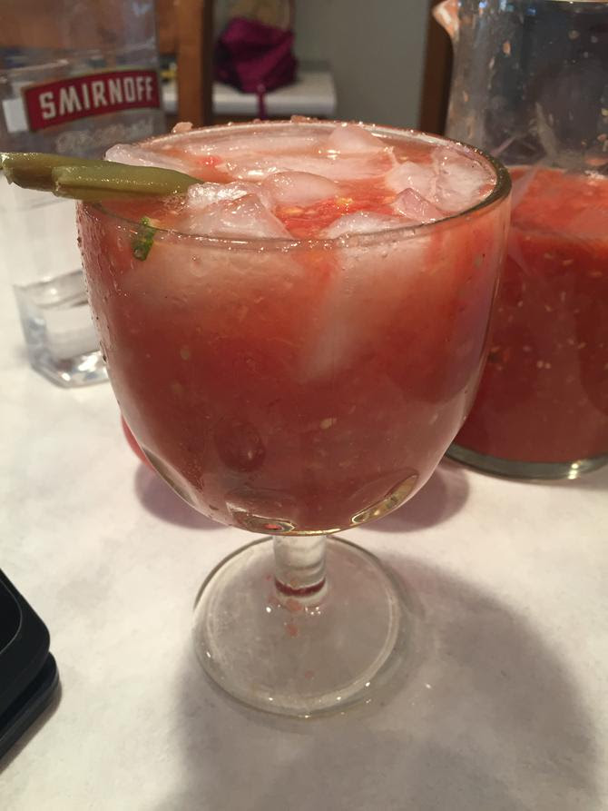 Fresh Bloody Mary&hellip;
