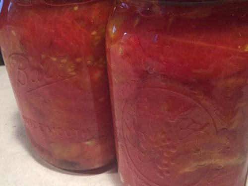 Canning Fresh Tomatoes