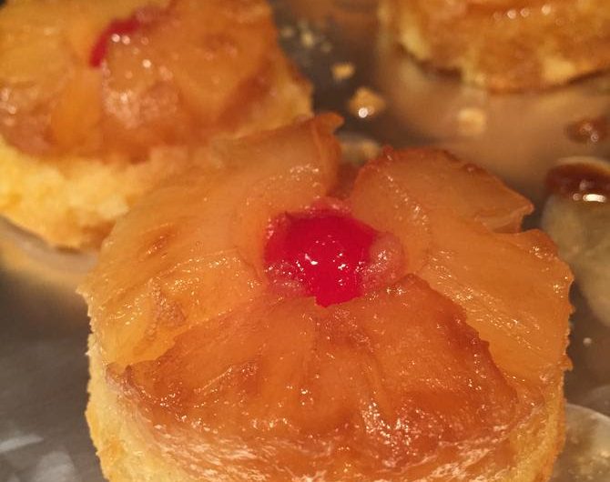 Pineapple Upside Down Cupcakes