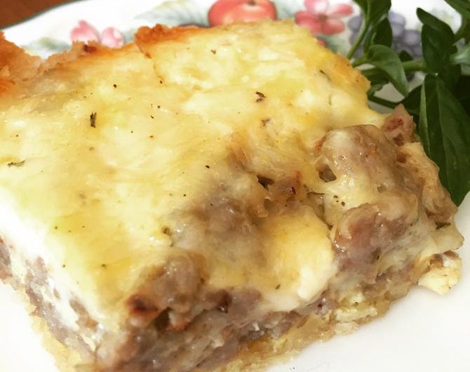 Weekend Sausage Breakfast Casserole