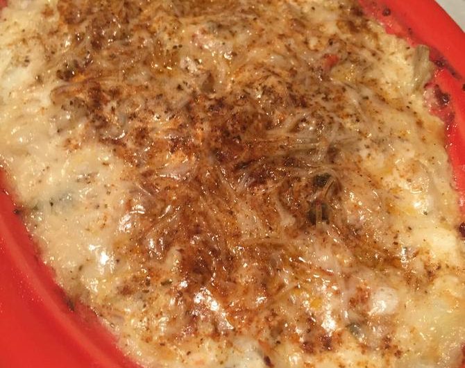 Hot Crab Dip with Capers and Artichokes