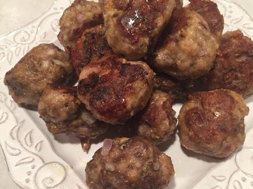 Classic Baked Italian Meatballs