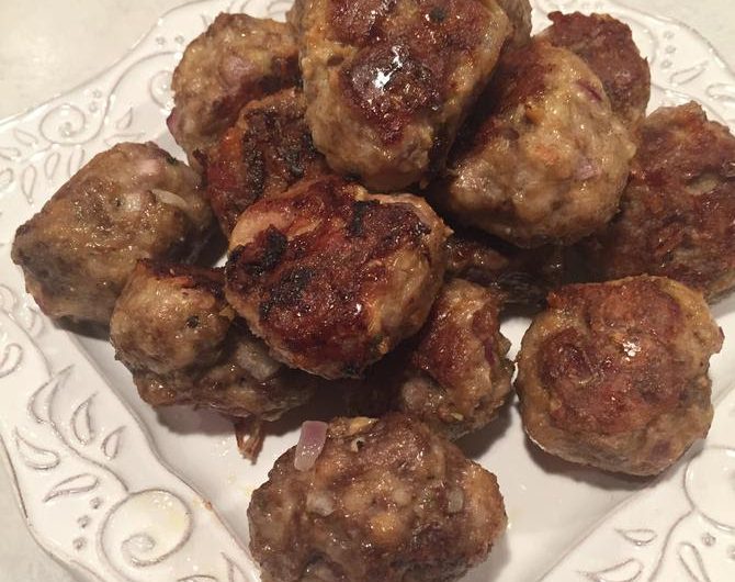Classic Baked Italian Meatballs