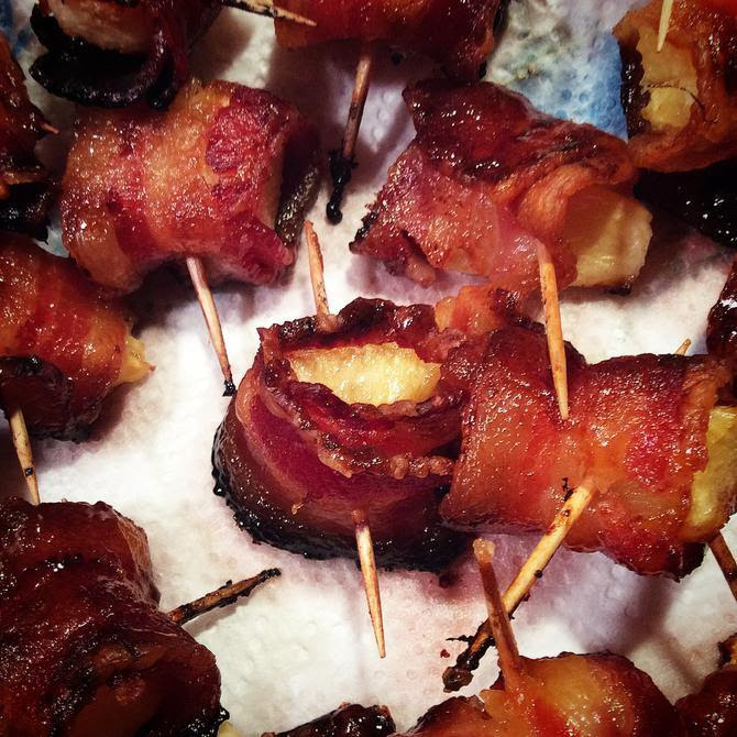 Bacon Wrapped Pineapple&hellip;