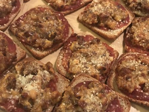 Rye Party Pizzas